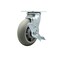 Service Caster 274HKLGDRWH Lavex Swivel Caster w/BrakeHousekeeping Cart Replacement Caster LAV-SCC-30CS620-TPRRD-TLB - alternate 1